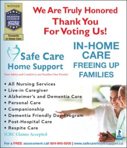 Thank You for Choosing Us as Langley’s Best Home Care Provider!