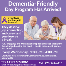 A New Dementia-Friendly Day Program in Victoria