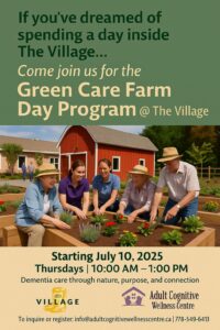 A Fresh New Chapter in Dementia Care: Green Care Farm Program Launches in The Village!